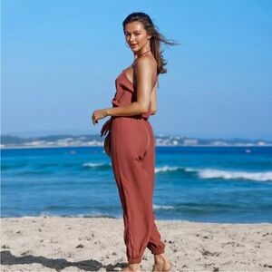 Cupshe Terracotta Jumpsuit